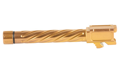 Shadow Systems Match Grade Threaded Barrel, 5", Spiral Fluted, 9MM, Fits DR920/MR920L, Bronze SG9CL-00-03TSPL-BRZ