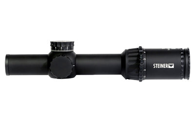 Steiner 5103 T6Xi 1-6X24 Riflescope, 30mm Tube Diameter, KC-1 Illuminated Reticle, FFP, Black