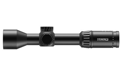 Steiner H6Xi 2-12X42mm Riflescope, First Focal Plane, STR-MIL Reticle, Matte Black 8782