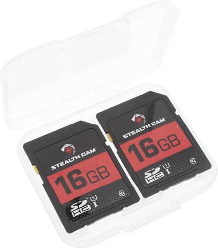 Stealth Cam SDHC 16GB Class 10 Super Speed Memory Card 2-Pack