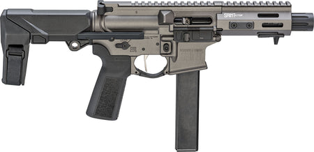 Springfield Armory SAINT Victor PDW 9mm Luger Pistol, 5.50" Tungsten Gray Cerakote Barrel, SB Tactical HBPDW Brace