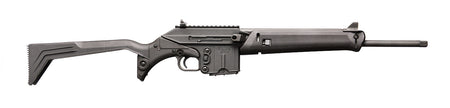Kel-Tec SU16CBLK SU-16 Sport Utility Carbine 5.56x45mm NATO Caliber with 16" Barrel, 10+1 Capacity, Black Parkerized Metal Finish, Black Underfolding with Storage Compartment Stock Right Hand