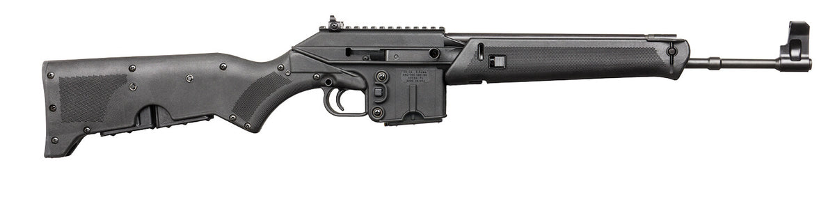 Kel-Tec SU-16B 5.56x45mm NATO Rifle - 16" Barrel, 10+1 Capacity, Black Finish, Fixed Storage Stock