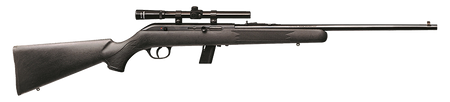 Savage Arms 64 FXP 22 LR Rifle, 10+1 Capacity, 21" Matte Black Barrel with 4x15mm Scope, Right Hand