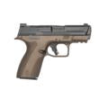 S&W Shield-X Midnight Bronze 9mm Luger Pistol, 13/15rd Magazines, 3.6" Barrel