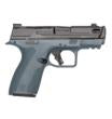S&W PC Shield-X Carry Comp Blue Titanium 9mm Luger Pistol, 13/15rd Mags, 3.6" Ported Barrel