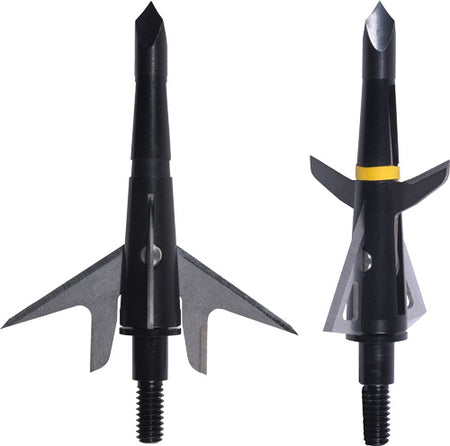 Swhacker 100 Grain Hybrid 4-Blade Broadhead 1.75" Cut with Bleeder Blades
