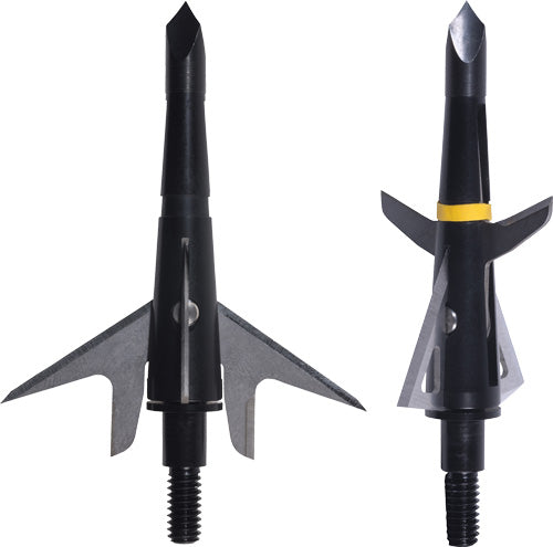 Swhacker 100 Grain Hybrid 4-Blade Broadhead 1.75" Cut with Bleeder Blades