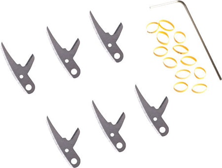 Swhacker Levi Morgan Curved 2-BLD 100 Grain Replacement Blades