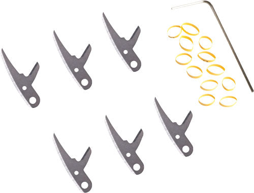 Swhacker Levi Morgan Curved 2-BLD 100 Grain Replacement Blades