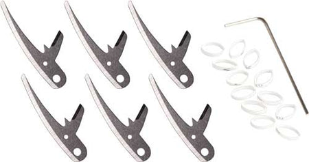 Swhacker Levi Morgan 125 Grain Curved Replacement Blades 6PK