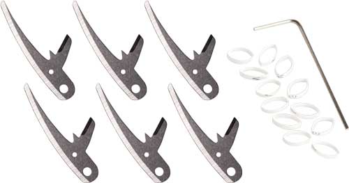 Swhacker Levi Morgan 125 Grain Curved Replacement Blades 6PK