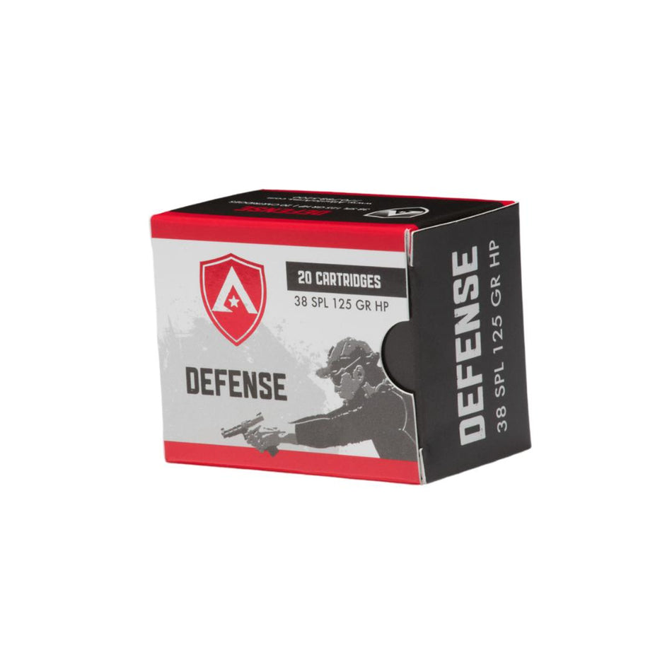Atlanta Arms .38 Special Handgun Ammo  Jacketed Hollow Point JHP 125 grain 