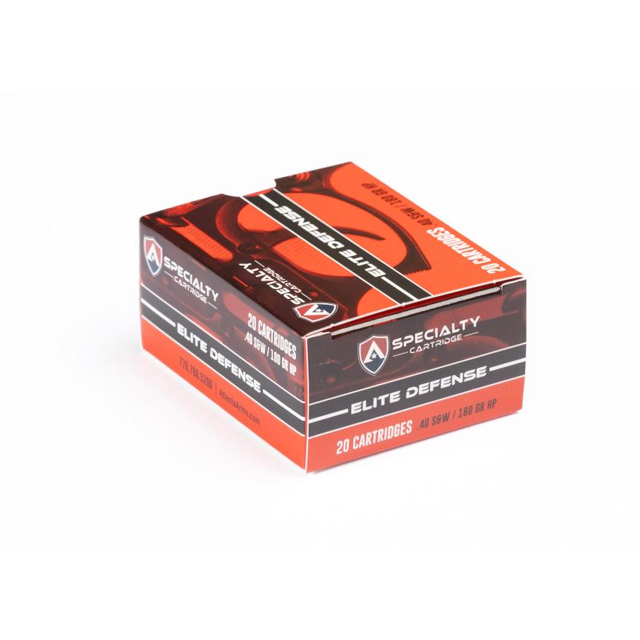 Atlanta Arms .40 S&W Handgun Ammo  Jacketed Hollow Point JHP 180 grain 