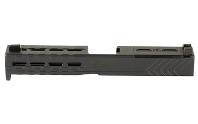 Sylvan Arms Glock 17 GEN5 Custom Slide Assembly, RMR Cut, DLC Finish, Black, Includes Internals and Cover Plate GL17G4SK