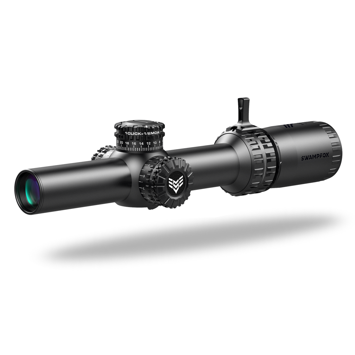 Swampfox Optics Arrowhead 1-8x24mm Guerrilla Dot MIL