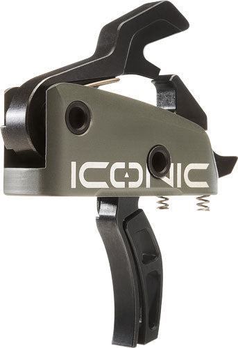 RISE Iconic 2-Stage Trigger Green 1.25/1.75 lb AR-15 w/Pins