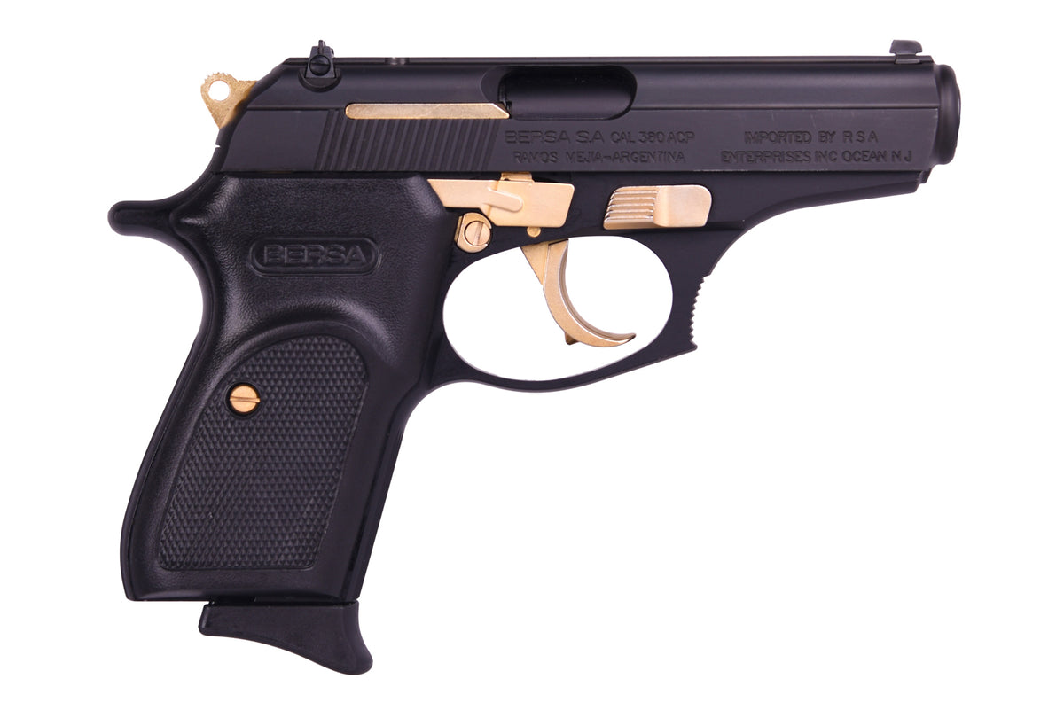 Bersa Thunder 380 Matte/Gold .380 ACP 3.5" 8+1