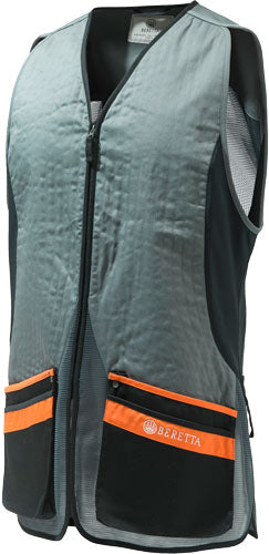 Beretta Men's S.Pigeon Vest Large in Grey and Orange