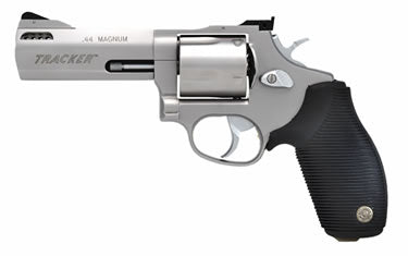 Taurus Tracker 44 Medium .44 Rem Mag 5-Shot 4" Stainless Ported Barrel with Rubber Grip