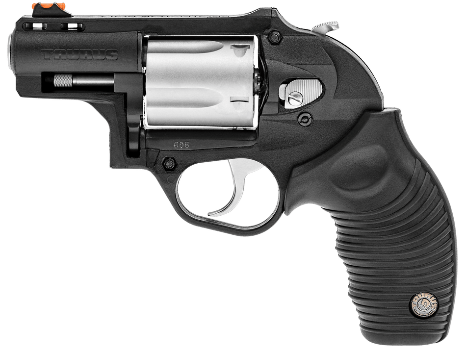 Taurus 605 Poly Protector .38 Special +P/.357 Mag Revolver - 5-Shot, 2" Barrel, Matte Stainless Cylinder
