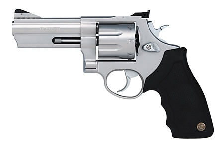 Taurus 608 Large Frame .357 Mag/.38 Special +P Revolver, 8-Shot, 4" Matte Stainless Ported Barrel/Cylinder/Frame, Rubber Grip