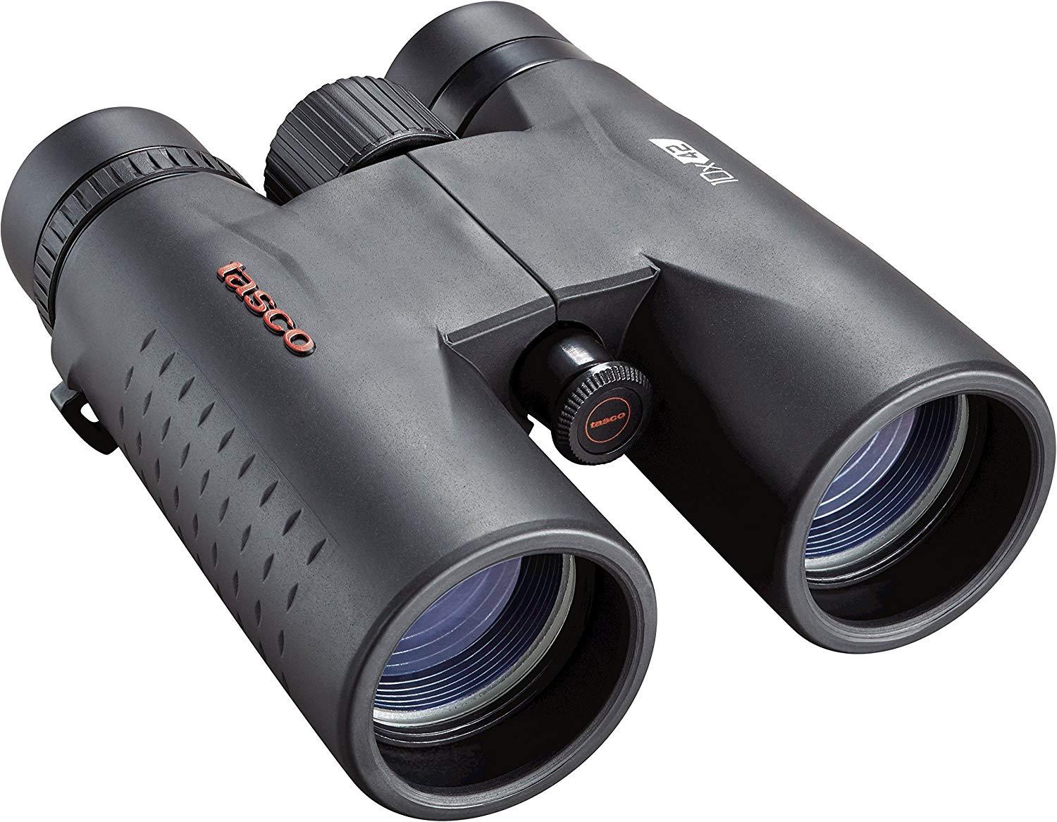 Tasco Essentials 10x42 Black Roof Prism Binoculars