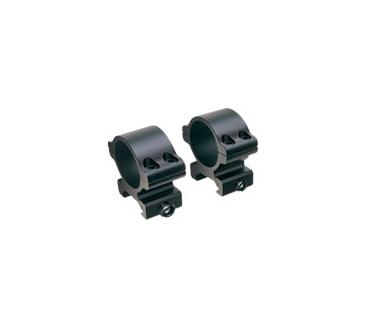 Tasco Angle-Loc 1-Inch High Matte Aluminum Detachable Weaver Scope Rings