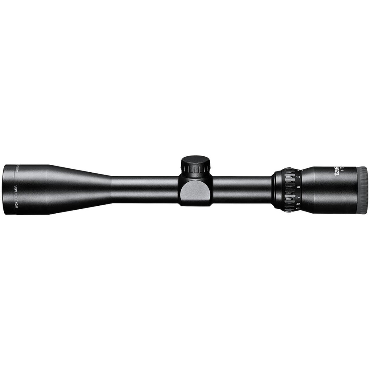 TASCO 4-12x40 Sportsman Plus 1" SFP Rifle Scope Black