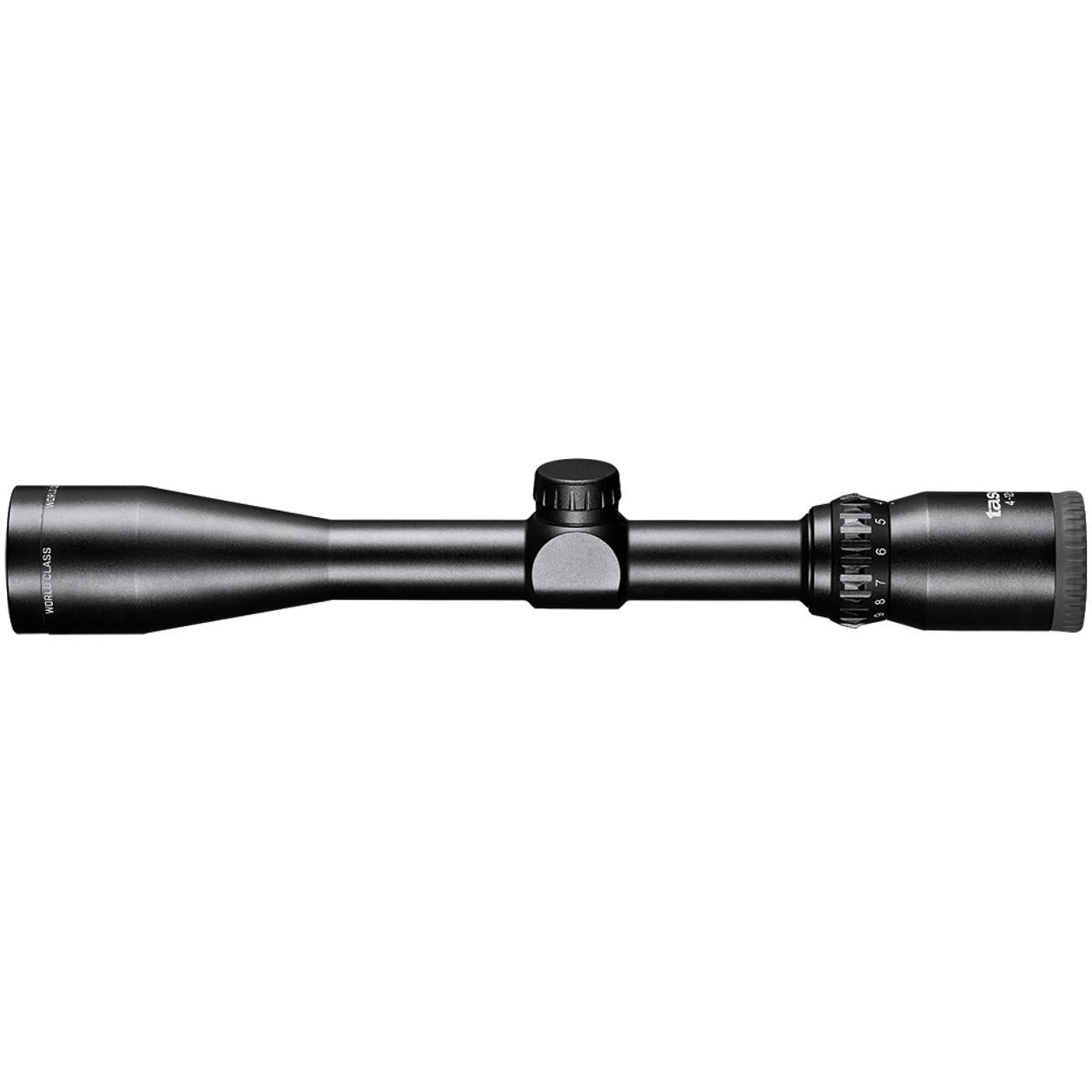 TASCO 4-12x40 Sportsman Plus 1" SFP Rifle Scope Black