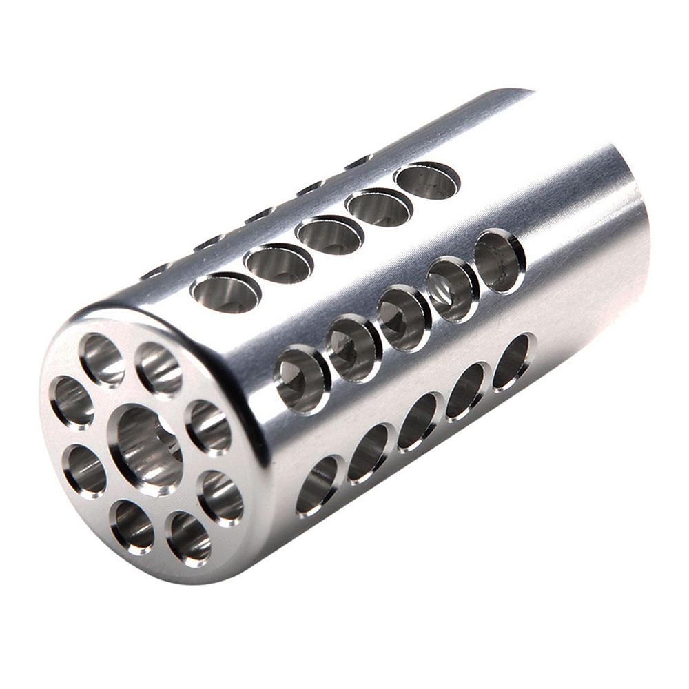 Tactical Solutions X-Ring 10/22 Rifle Compensator .22LR .920" 1/2x28 Thread Silver