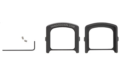 TangoDown ACRO P2 Lens Guard, Black Hard Coat Anodized, For Direct-Cut Slide Mount AALG-02
