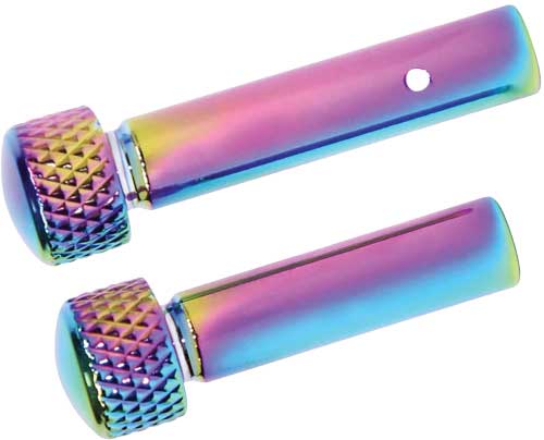 Guntec AR-15 Rainbow PVD Extended Takedown Pin Set