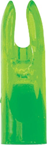 TRUGLO High-Vis Green Bowfishing Arrow Nocks 5/16" 6-Pack