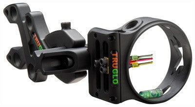 TruGlo Storm 3-Pin Archery Bow Sight .019 Dia Black