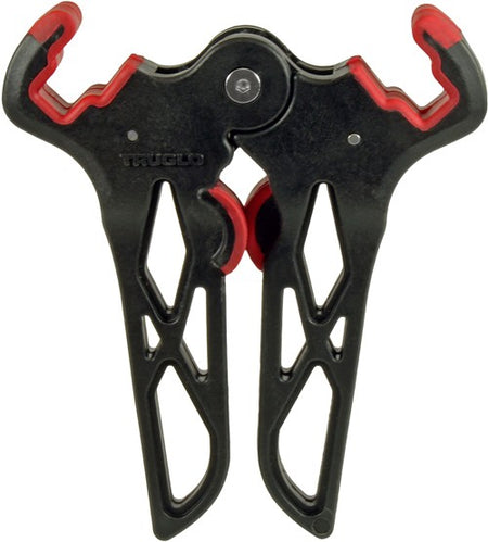 TRUGLO BOW-JACK Mini Bow Stand 5.8 Inch Black and Red