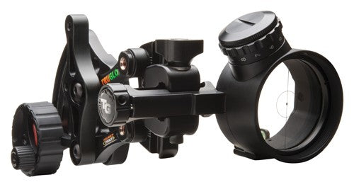 TruGlo Range Rover Pro 1-Pin Archery Sight Green LED Black