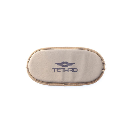 Tethrd Knushion Knee Pad Cushion for Saddle Hunters - Tan