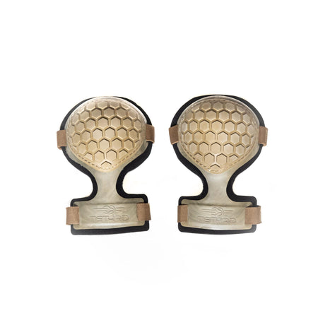 Tethrd Knee Pads for Saddle Hunting Tan