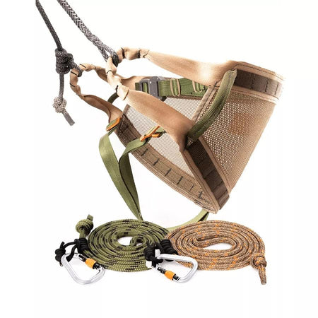 Tethrd Phantom Saddle Starter Kit - 11mm Ropes and Carabiners Regular