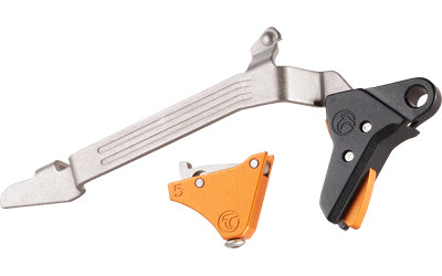 Timney Triggers Alpha Competition Trigger Orange Anodized Glock Gen 5 Large Frame