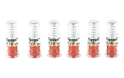 Tipton 38 Special/357 Mag Snap Caps, 6 Pack, Translucent Red 321398