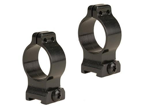 Talley 30mm High Black Satin Screw-Lock Detachable Scope Rings