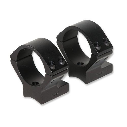 Talley 30mm Black Anodized Lightweight Alloy Scope Mounts - Low - Ruger American Savage