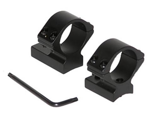 Talley 1-Inch Low Scope Mounts for Weatherby Accumark/Mark V 9 Lug - Black Anodized