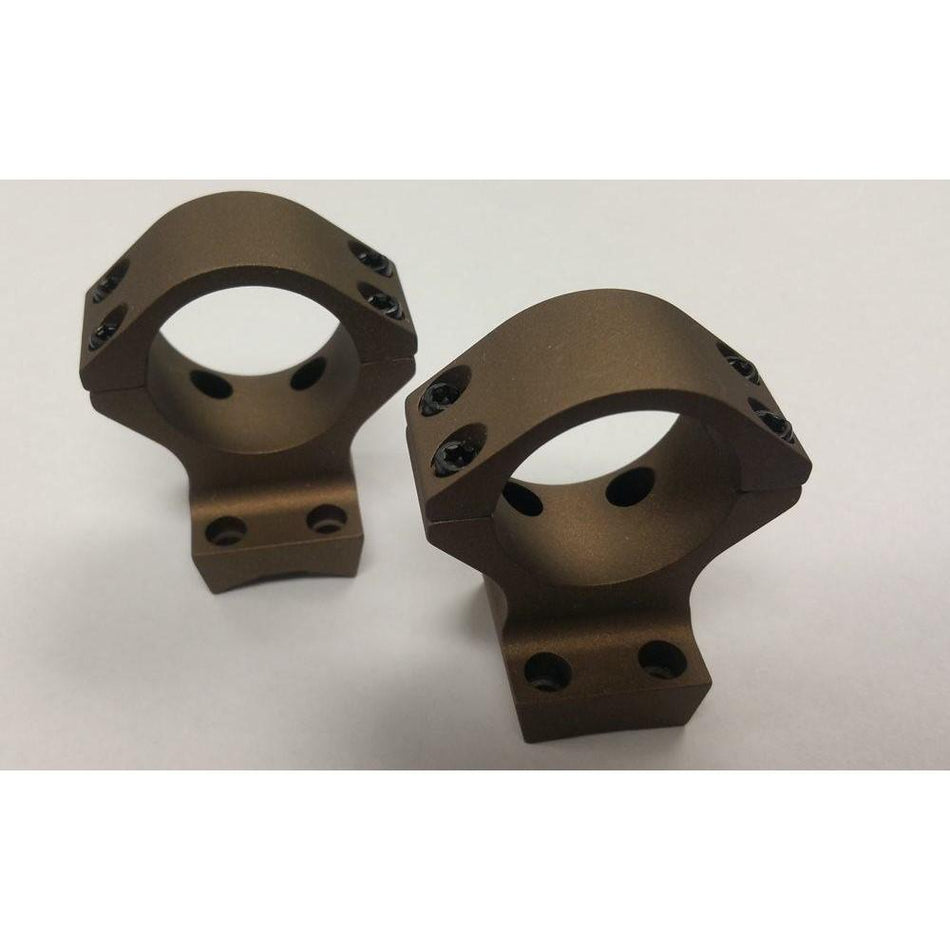 Talley Browning X-Bolt 30mm Medium 20 MOA Scope Rings Short/Super Short Burnt Bronze