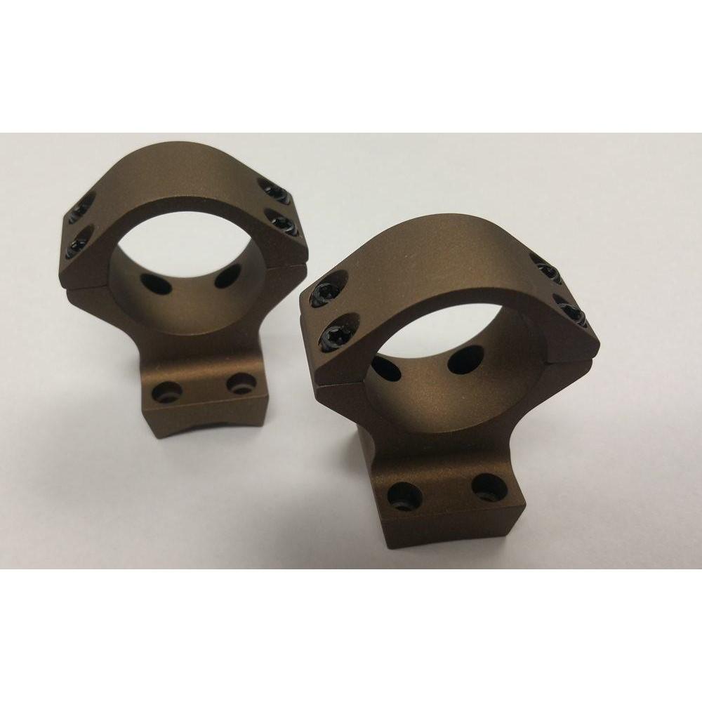 Talley 1" Low Burnt Bronze 20 MOA Scope Mounts Browning X-Bolt Short Action