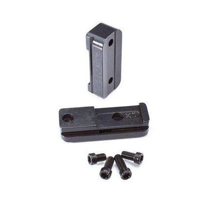Talley Stainless Steel Optic Mounting Base for Kimber 84M - Black Finish