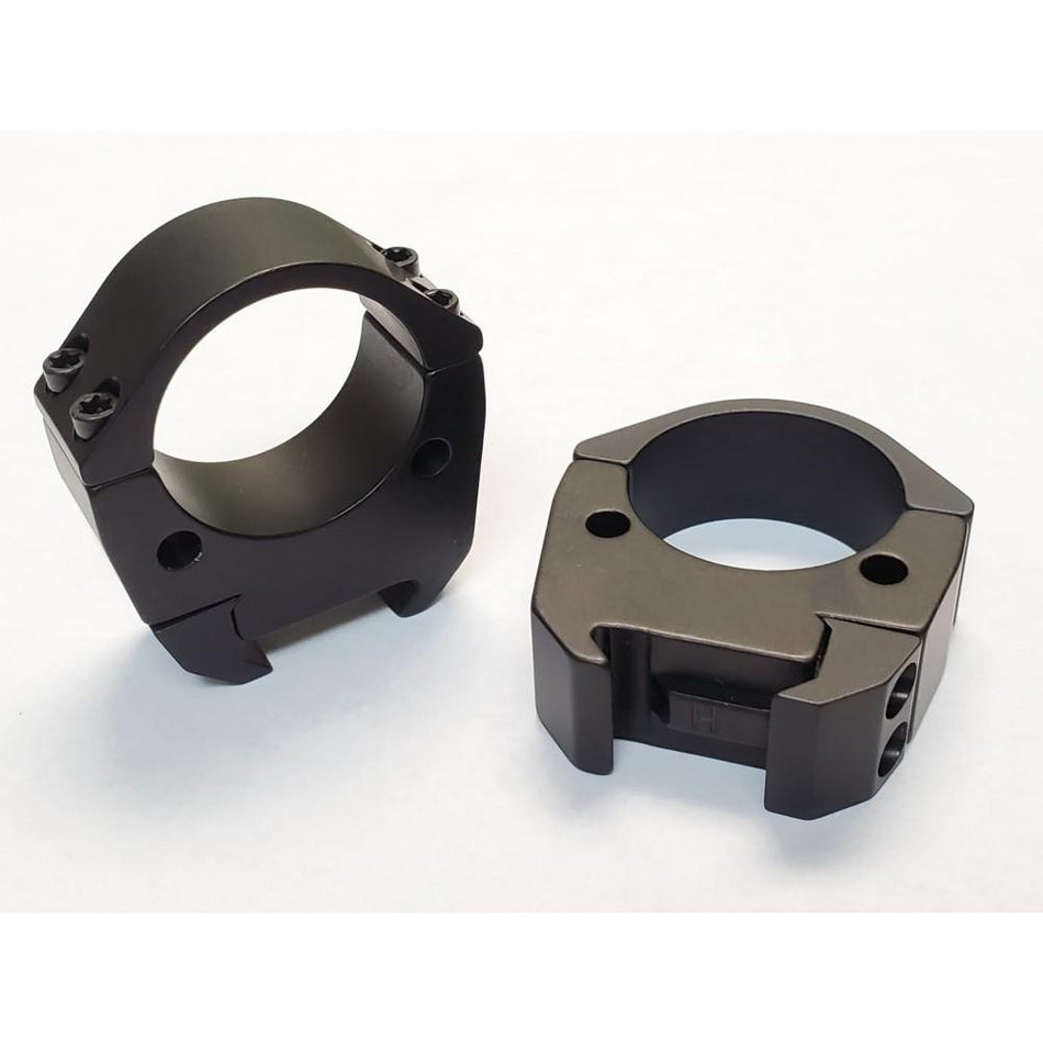 Talley TMS 30mm Low Picatinny Scope Rings Smoked Bronze