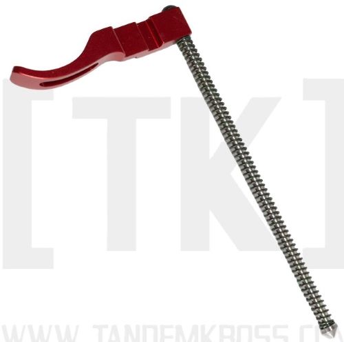TANDEMKROSS SPARTAN SKELETON CHARGING HANDLE RUGER 10/22RED
